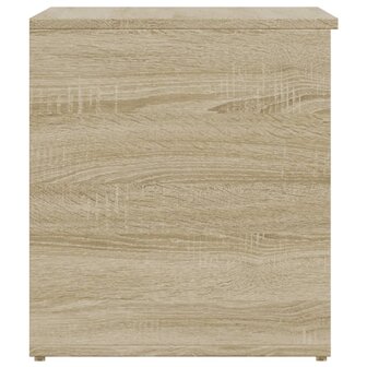 Opbergkist 84x42x46 cm bewerkt hout sonoma eikenkleurig 5