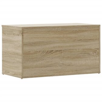 Opbergkist 84x42x46 cm bewerkt hout sonoma eikenkleurig 6