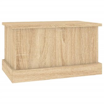 Opbergbox 50x30x28 cm bewerkt hout sonoma eikenkleurig 5