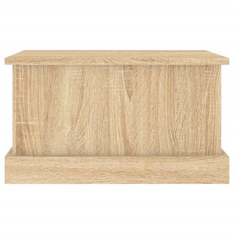 Opbergbox 50x30x28 cm bewerkt hout sonoma eikenkleurig 6