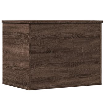 Opbergbox 60x42x46 cm bewerkt hout bruin eikenkleurig 6