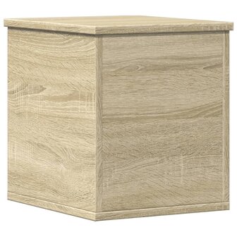 Opbergbox 30x35x35 cm bewerkt hout sonoma eikenkleurig 2