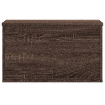 Opbergbox 60x35x35 cm bewerkt hout bruin eikenkleurig 4