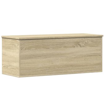 Opbergbox 90x35x35 cm bewerkt hout sonoma eikenkleurig 2