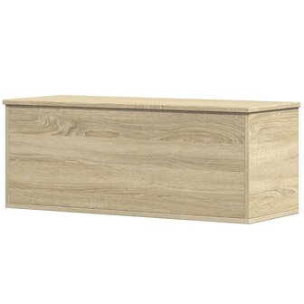 Opbergbox 90x35x35 cm bewerkt hout sonoma eikenkleurig 6