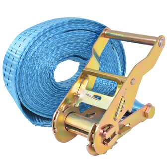 Spanbanden 2 ton 6mx38mm blauw 4 st 2