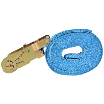 Spanbanden 2 ton 6mx38mm blauw 4 st 4