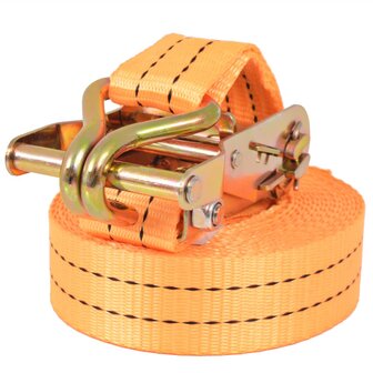 Spanbanden 1 ton 6mx38mm oranje 4 st 2