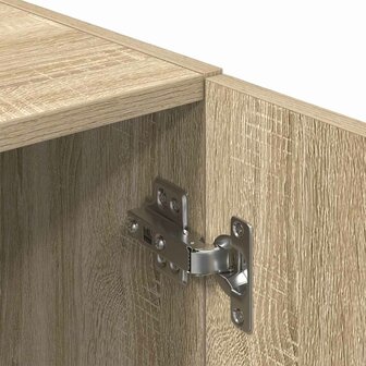 Keukenkast 38x41,5x131,5 cm bewerkt hout sonoma eikenkleurig 9