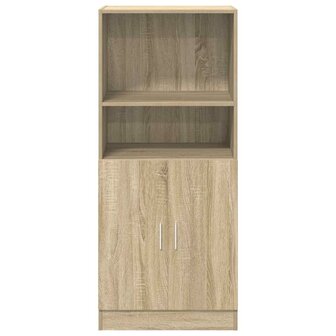 Keukenkast 57x41,5x131,5 cm bewerkt hout sonoma eikenkleurig 4