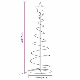 Lichtkegel 100 warmwitte LED&amp;apos;s 150 cm 10