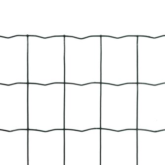 Euro hek 25x0,8 m staal groen 2