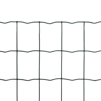 Euro hek 10x0,8 m staal groen 2