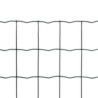 Euro hek 10x1,7 m staal groen 2