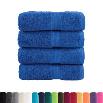 Gastendoekjes SOLUND 4 st 600 g/m&sup2; 30x50 cm blauw 2