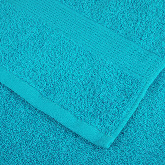 Gastendoekjes SOLUND 4 st 600 g/m&sup2; 30x30 cm turquoise 6