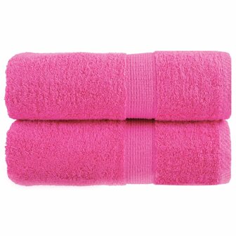 Gastendoekjes SOLUND 2 st 600 g/m&sup2; 30x30 cm roze 1