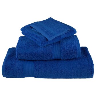 8-delige Handdoekenset SOLUND 600 g/m&sup2; blauw 4