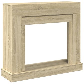 Haardombouw 100x30x87,5 cm bewerkt hout sonoma eikenkleurig 2