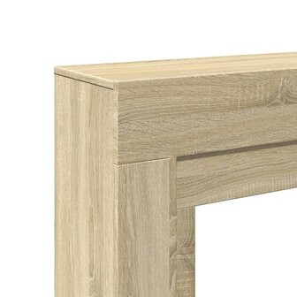 Haardombouw 100x30x87,5 cm bewerkt hout sonoma eikenkleurig 7