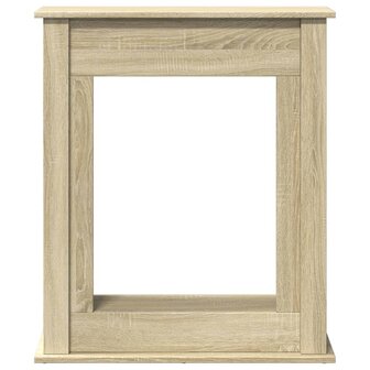 Haardombouw 75x20x87,5 cm bewerkt hout sonoma eikenkleurig 4