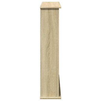 Haardombouw 75x20x87,5 cm bewerkt hout sonoma eikenkleurig 5