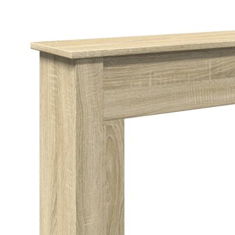 Haardombouw 75x20x87,5 cm bewerkt hout sonoma eikenkleurig 7