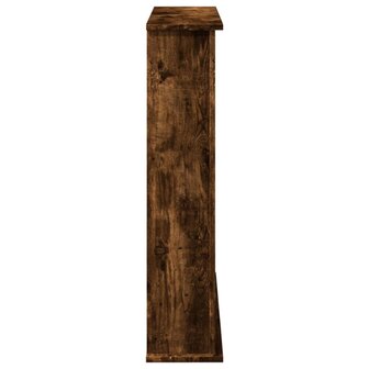 Haardombouw 75x20x87,5 cm bewerkt hout gerookt eikenkleurig 5