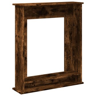 Haardombouw 75x20x87,5 cm bewerkt hout gerookt eikenkleurig 6