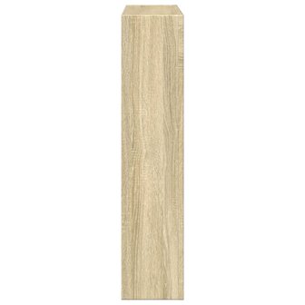 Haardombouw 81x18x82 cm bewerkt hout sonoma eikenkleurig 5