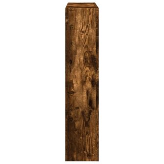 Haardombouw 81x18x82 cm bewerkt hout gerookt eikenkleurig 5