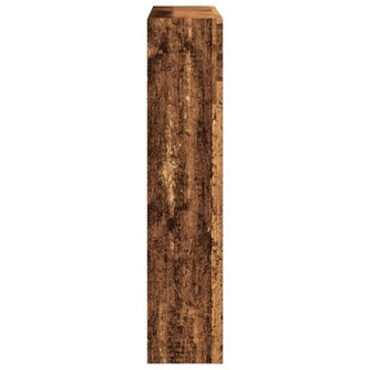 Haardombouw 81x18x82 cm bewerkt hout oud houtkleurig 5