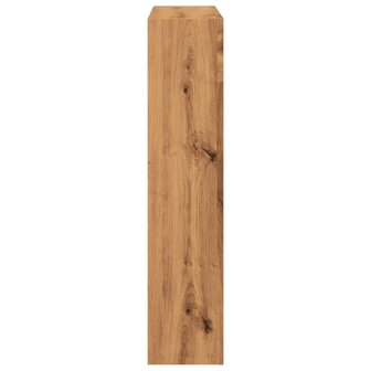 Haardombouw 81x18x82 cm bewerkt hout artisanaal eikenkleurig 5