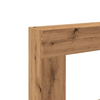 Haardombouw 81x18x82 cm bewerkt hout artisanaal eikenkleurig 7