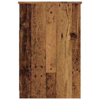 Ladekast 40x50x76 cm bewerkt hout oud houtkleurig 6