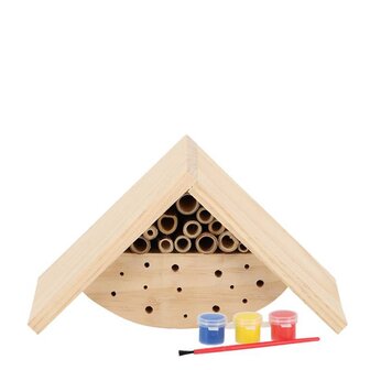 Esschert Design Insectenhotelset doe-het-zelf met verf 1