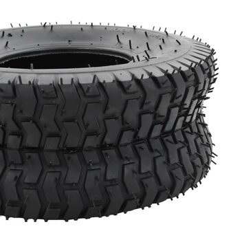 Kruiwagenbanden 2 st 15x6.00-6 4PR rubber 5