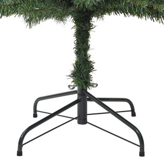 Kunstkerstboom smal met standaard 270 cm PVC 5