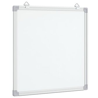 Whiteboard magnetisch 40x40x1,7 cm aluminium 2