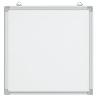 Whiteboard magnetisch 40x40x1,7 cm aluminium 3