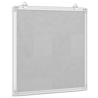 Whiteboard magnetisch 60x60x1,7 cm aluminium 4