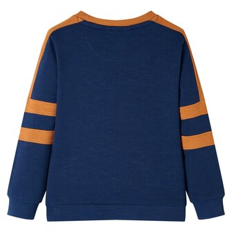 Kindertrui 104 indigo-blauw 2