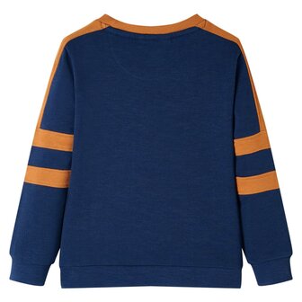 Kindertrui 116 indigo-blauw 2