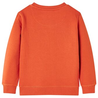 Kindertrui 128 oranje 2