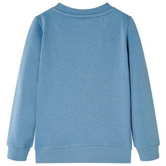 Kindertrui 116 middelblauw 2