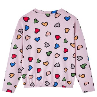 Kindertrui 116 roze 2