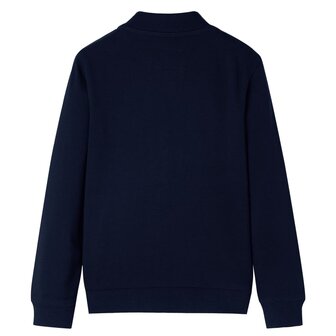 Kindervest met rits 104 marineblauw 2