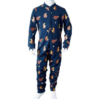 Kinderonesie 92 blauw 8