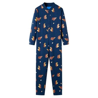 Kinderonesie 128 blauw 1