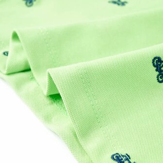 Kinderpoloshirt 128 neongroen 6